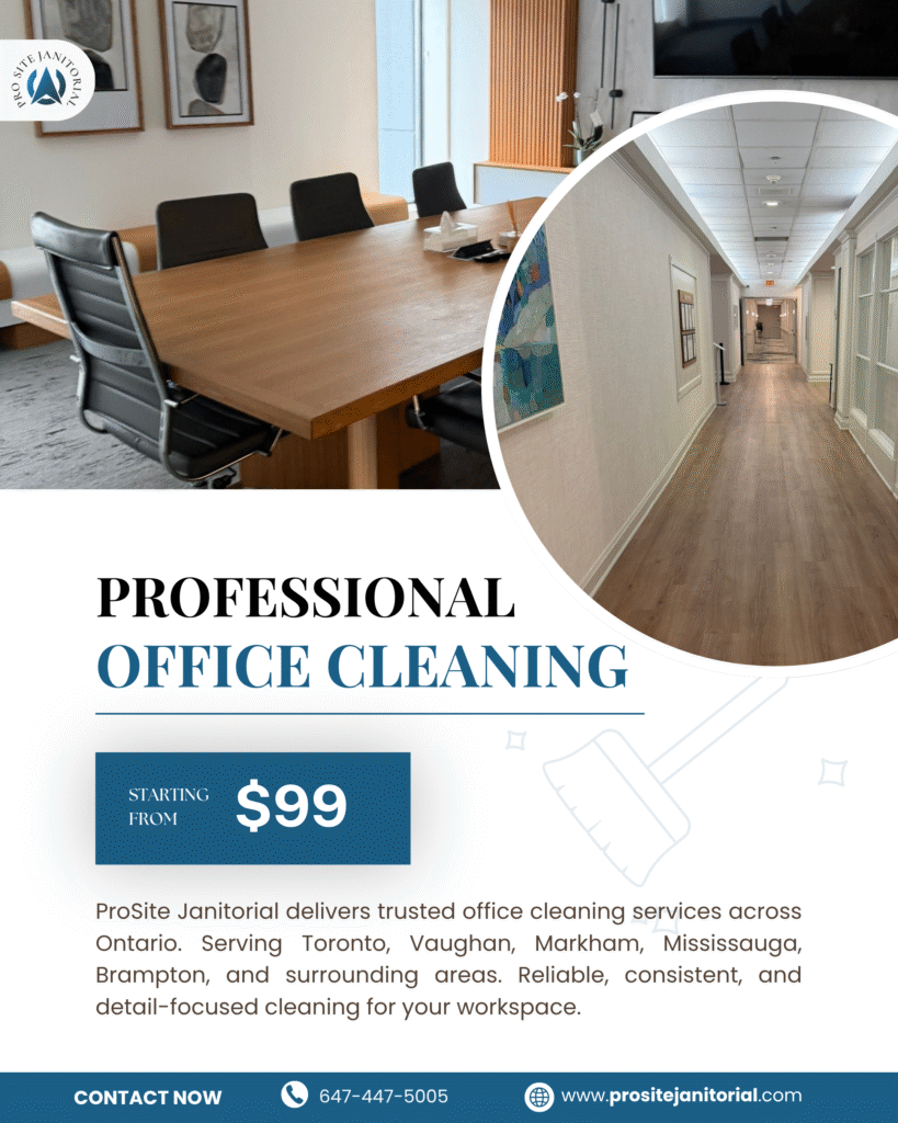 office cleaning promo